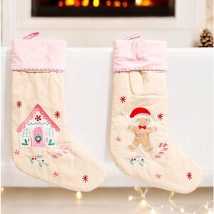 Cupcakes and cashmere Christmas stockings